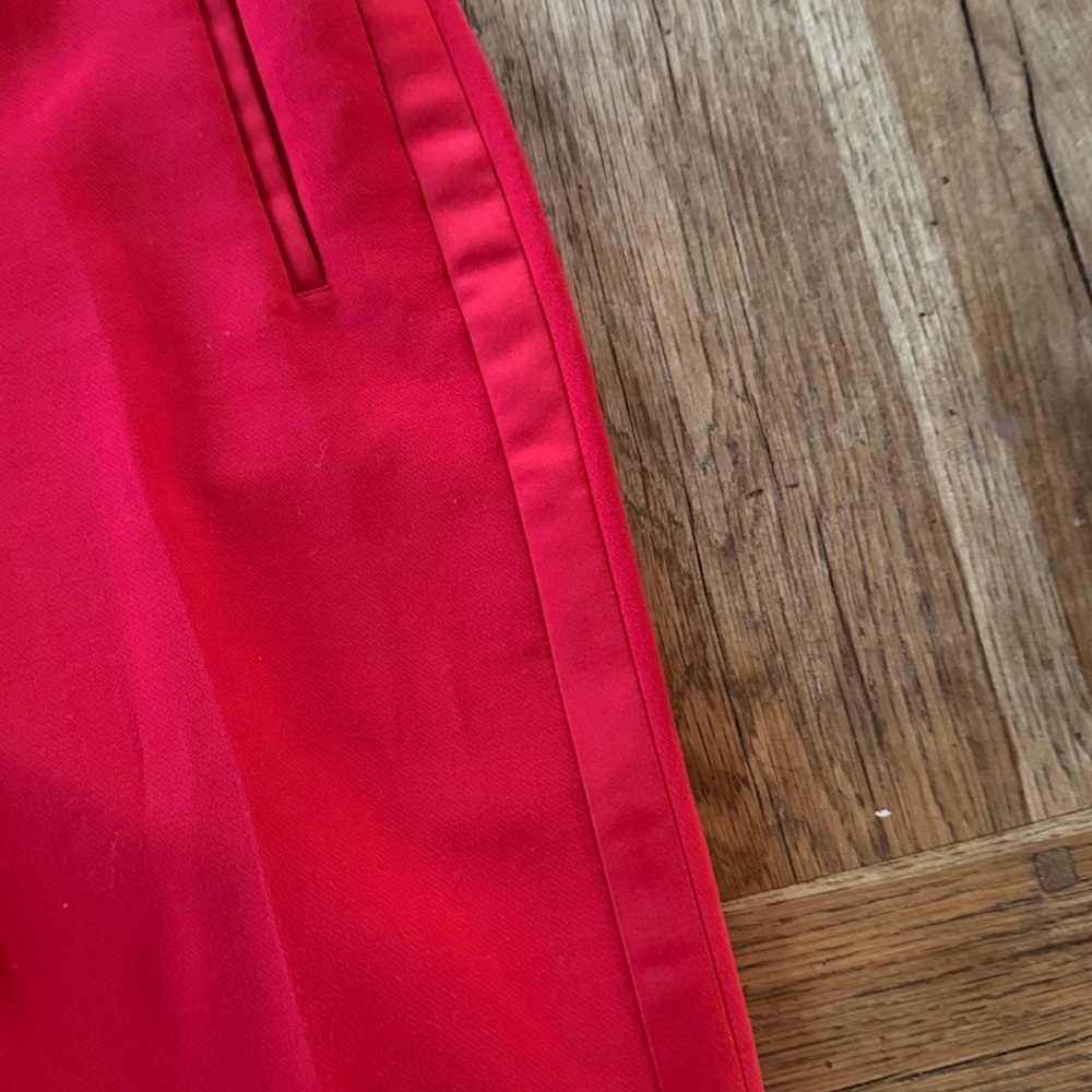 Zara Vibrant Red Trousers - Picture 6 of 7